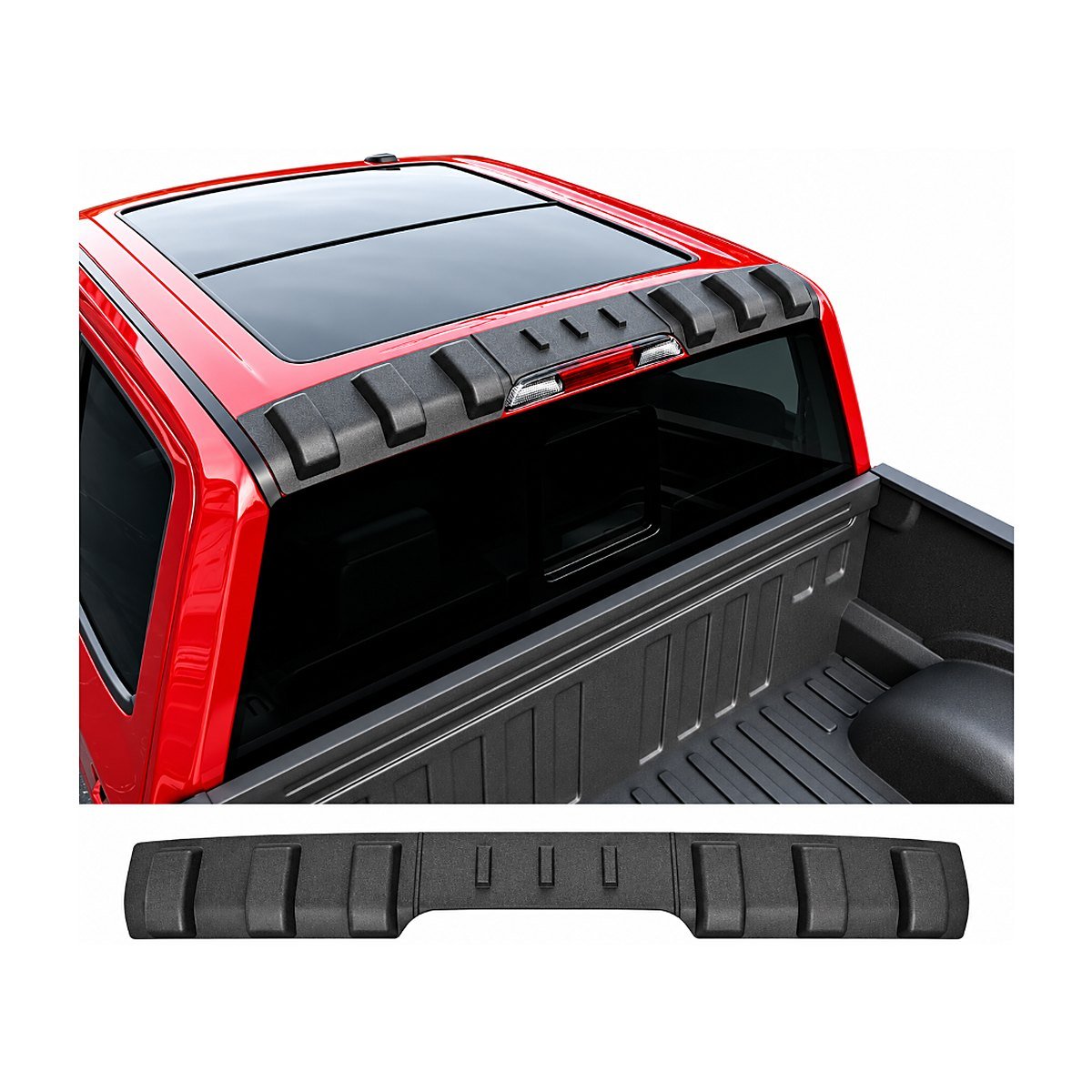 Alerón spoiler con stop Ford F-150 Lobo 2015-2017