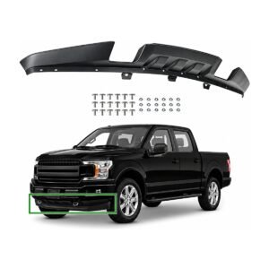 Babero inferior bómper delantero con huecos para ganchos Ford F-150 Lobo 2018-2020