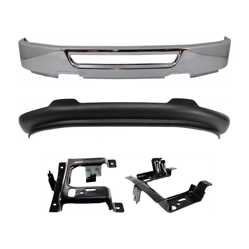 Bómper cromado extensión bómper y bases de bómper Ford F-150 Lobo 2004-2008