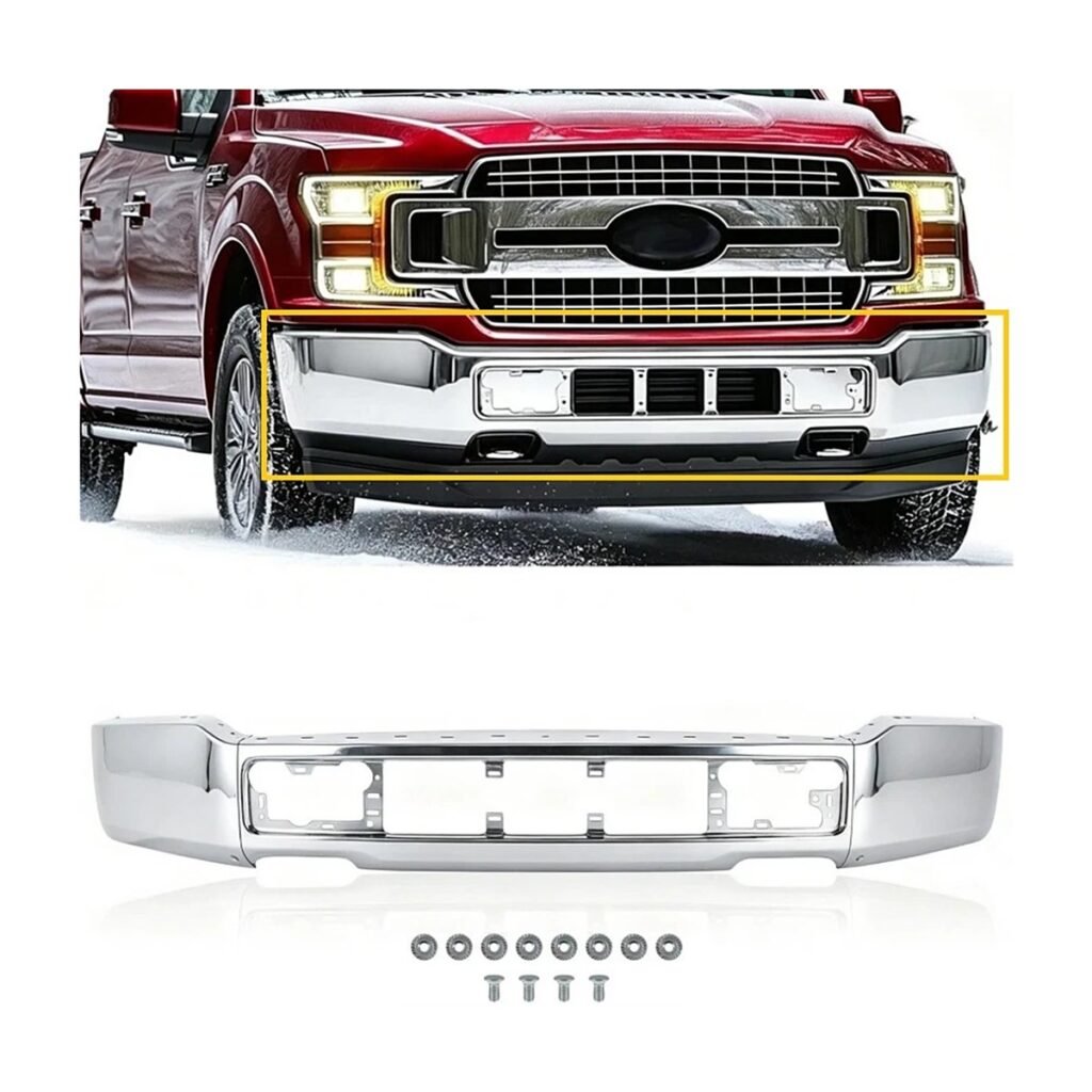 Bómper delantero cromado Ford F-150 Lobo 2018-2020