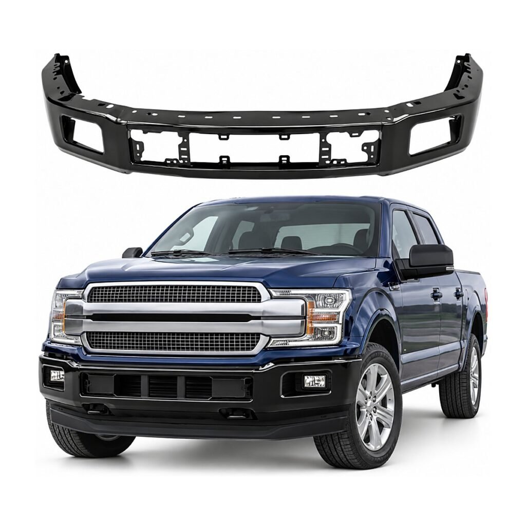 Bómper fondo negro Ford F-150 Lobo 2018-2020