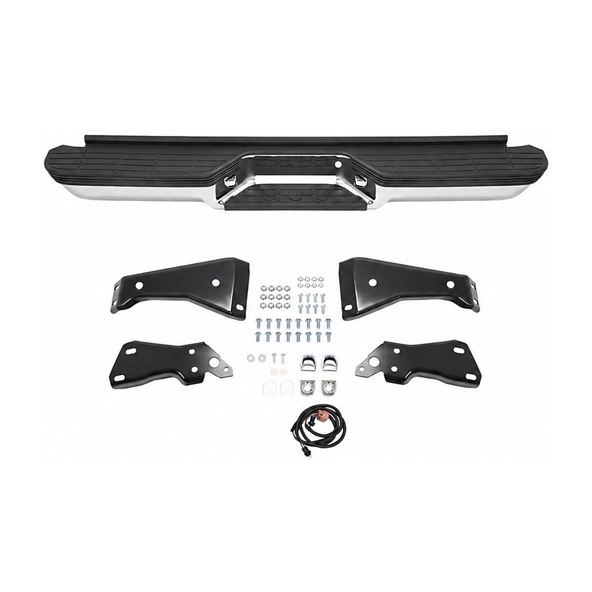 Bómper trasero cromado Chevrolet Silverado Cheyenne 1988-1998