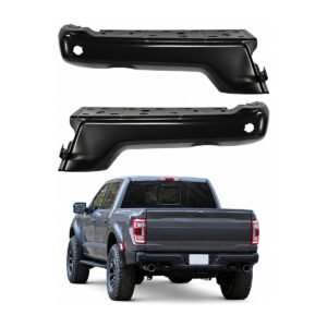 Bómper trasero negro Raptor Ford F-150 Lobo 2021-2023