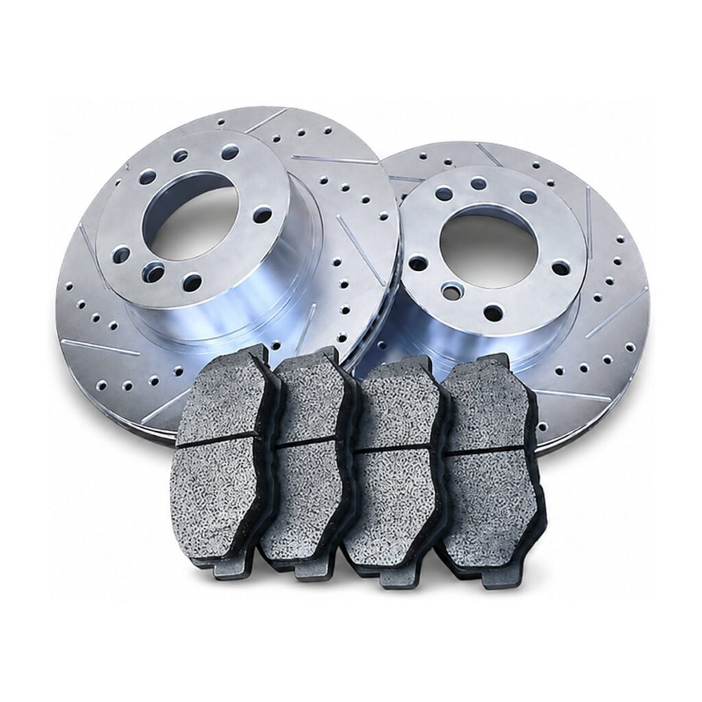 Discos perforados ranurados y pastillas Ford F-150 Bronco 1992-1996