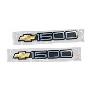 Emblemas Chevrolet 1500 laterales de puerta Chevrolet Silverado Cheyenne 1988-1998