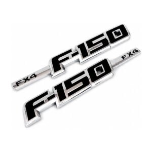Emblemas cromo laterales Ford F-150 Lobo 1997-2003