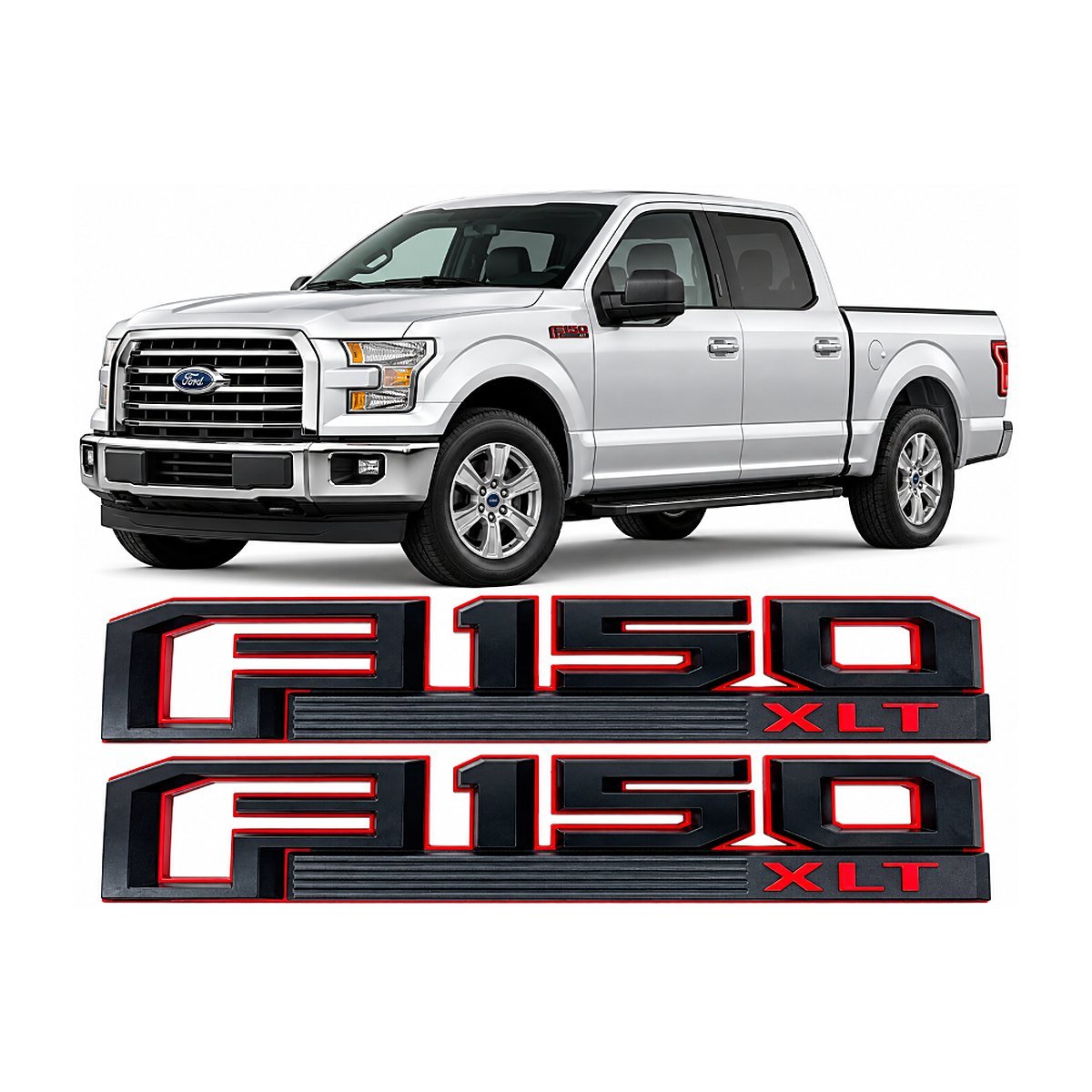 Emblemas originales F-150 XLT Ford F-150 Lobo 2015-2017
