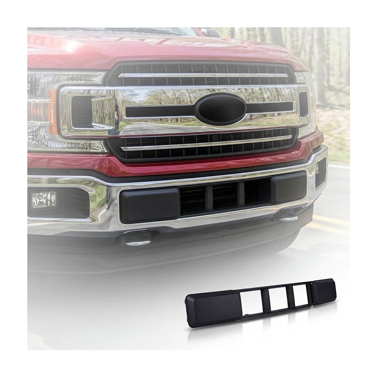 Entrada de aire bómper central Ford F-150 Lobo 2018-2020