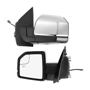 Espejos eléctricos cromo Ford F-150 Lobo 2015-2017