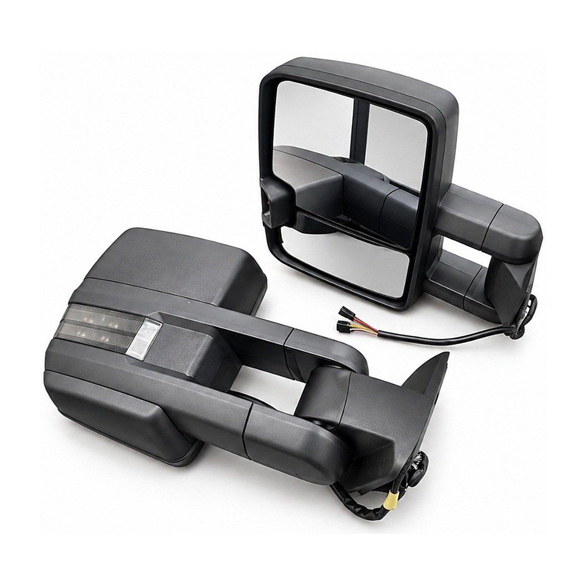Espejos tipo towing con direccional LED (par) Chevrolet Silverado Cheyenne 1988-1998