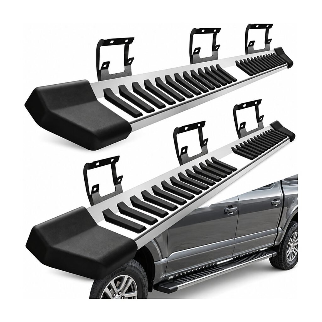 Estribos cromados Ford F-150 Lobo 2015-2017