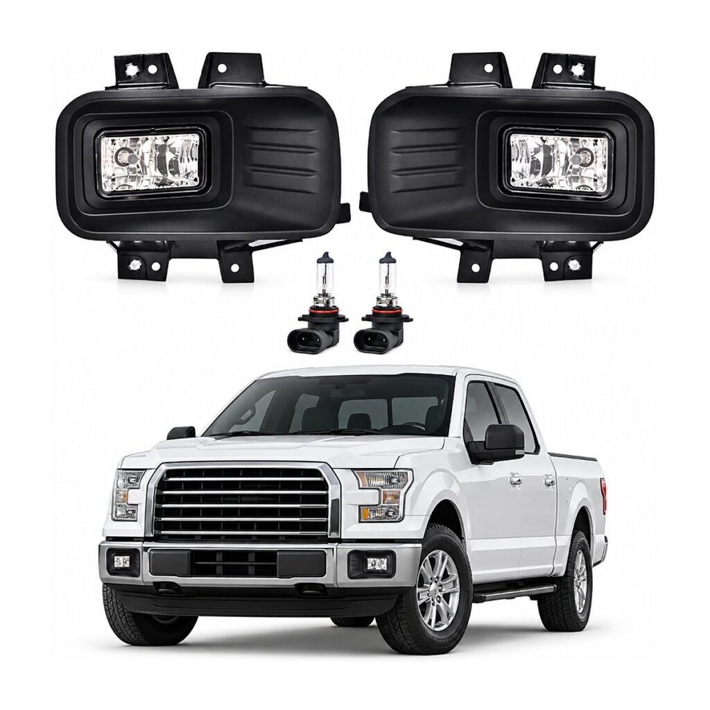 Exploradoras con marco negro Ford F-150 Lobo 2018-2020