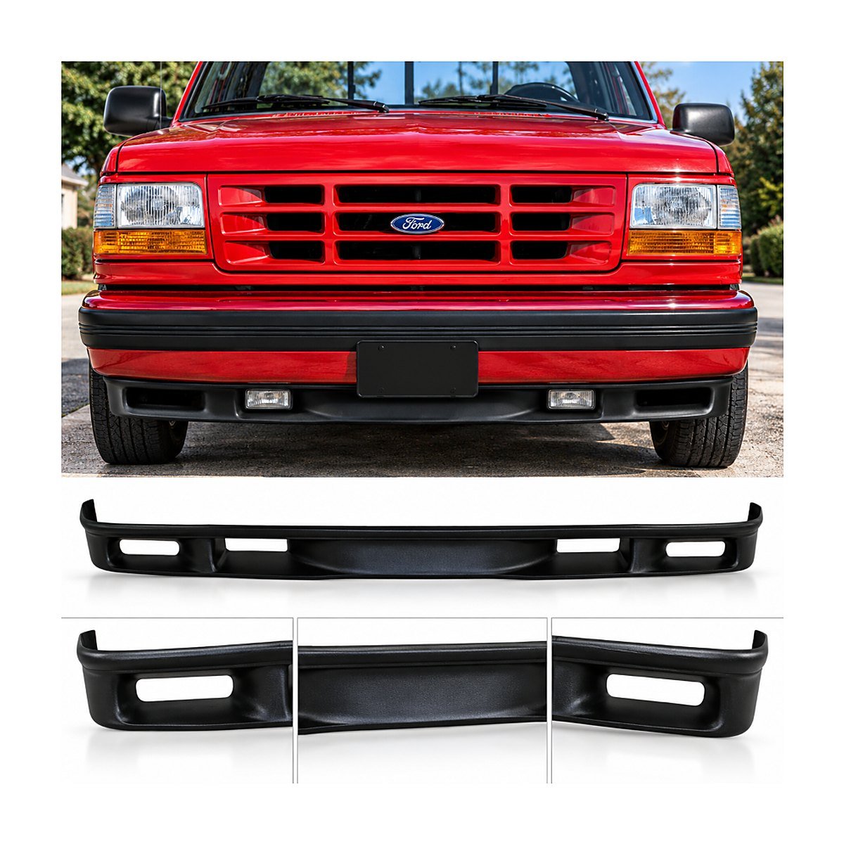 Extensión bómper Ford F-150 Bronco 1992-1996