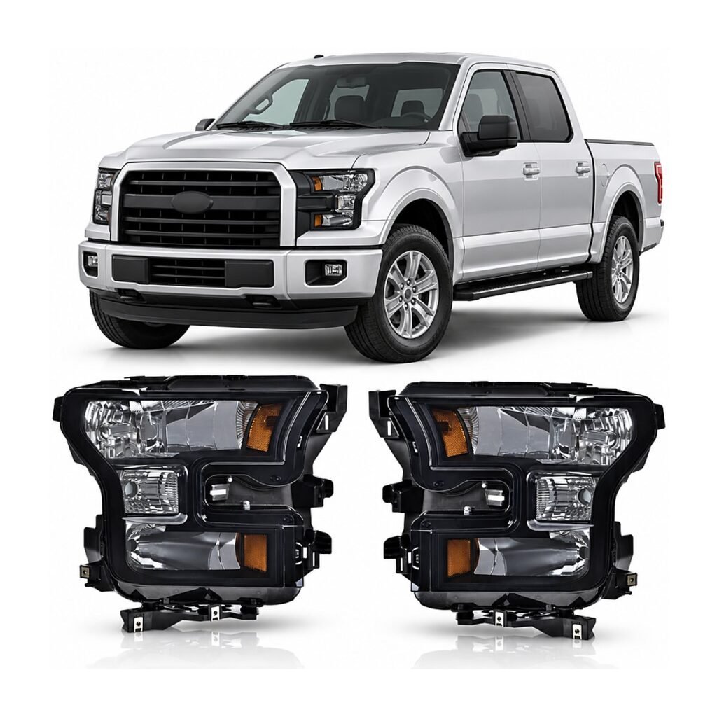 Farolas cristal tipo original Ford F-150 Lobo 2015-2017