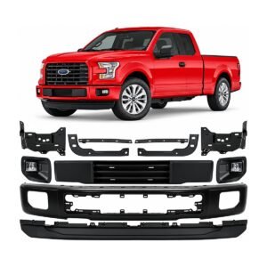 Kit bómper delantero negro con exploradoras Ford F-150 Lobo 2015-2017