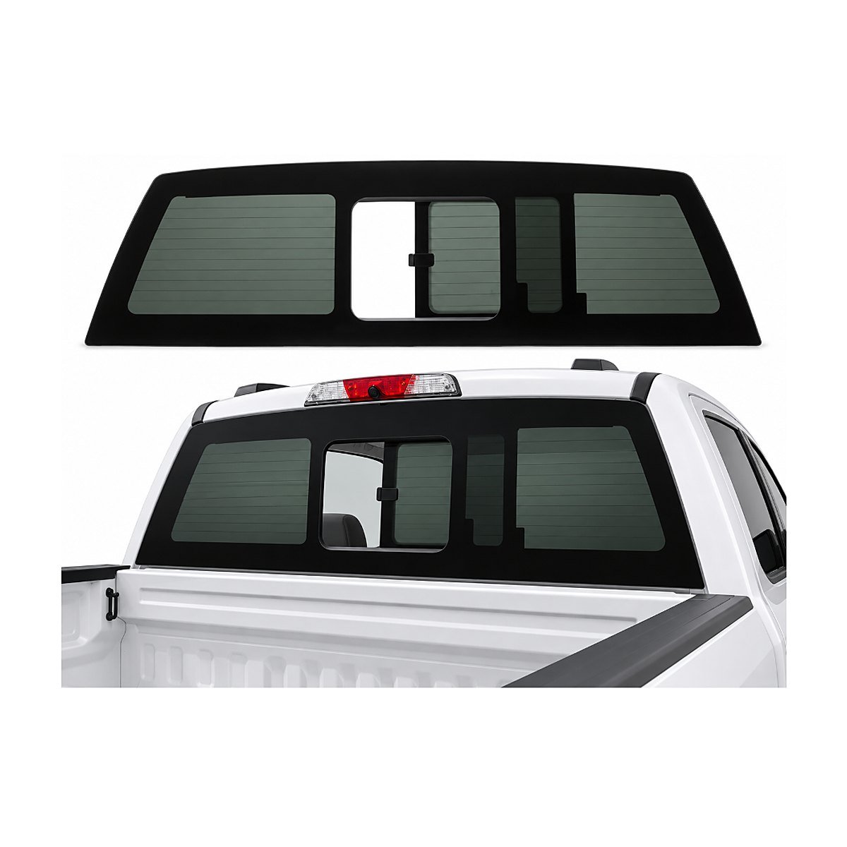 Vidrio corredizo trasero Ford F-150 Lobo 2018-2020